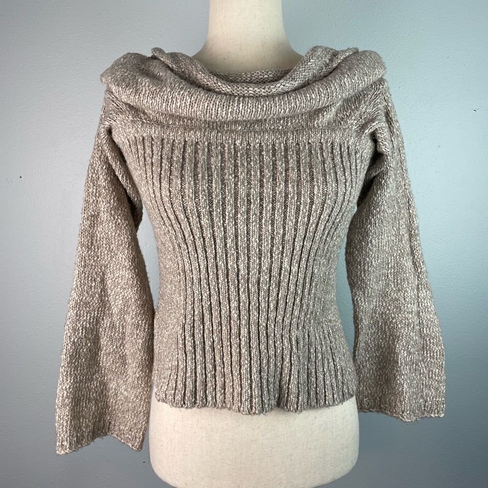 Aerie Cowl Neck Sweater Size S EUC